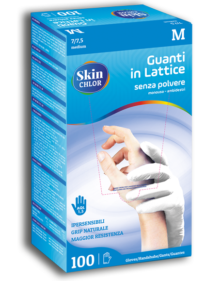 Guanti Monouso In Lattice SMILEX SKIN CHLOR IGO BCHGU105 L